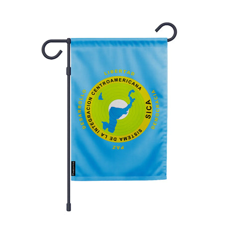 Drapeau jardin système d’intégration centraméricain polyester