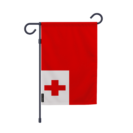Drapeau jardin tonga en ployester - pixelforma