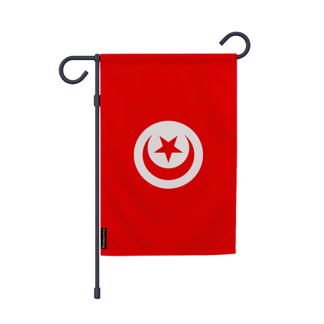Drapeau jardin tunisie en ployester - pixelforma