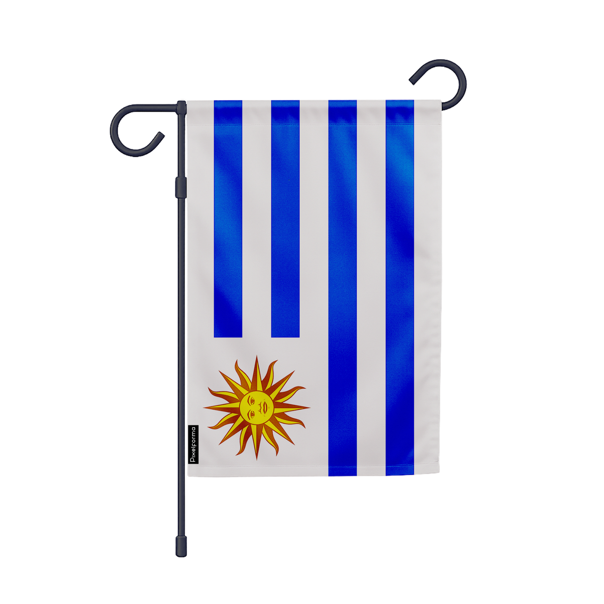 Drapeau jardin uruguay en ployester - pixelforma