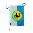 Drapeau jardin vertical caraïbes en polyester résistant