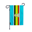 Drapeau jardin vertical communauté d’afrique polyester durable