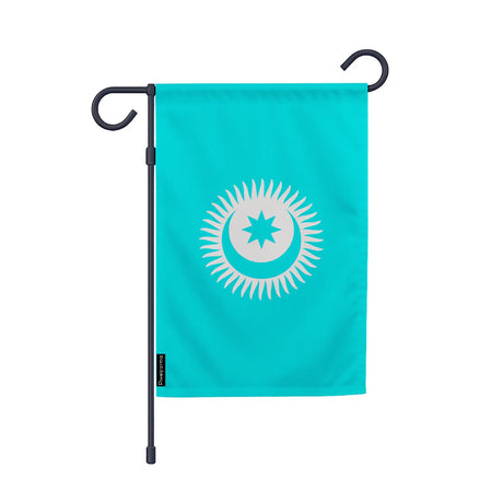 Drapeau jardin vertical conseil turcique en polyester durable