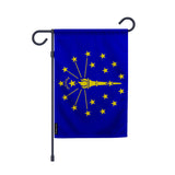 Drapeau jardin vertical indiana polyester résistant extérieur
