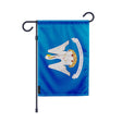 Drapeau jardin vertical louisiane polyester résistant