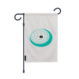 Drapeau jardin vertical organisation coopération islamique polyester