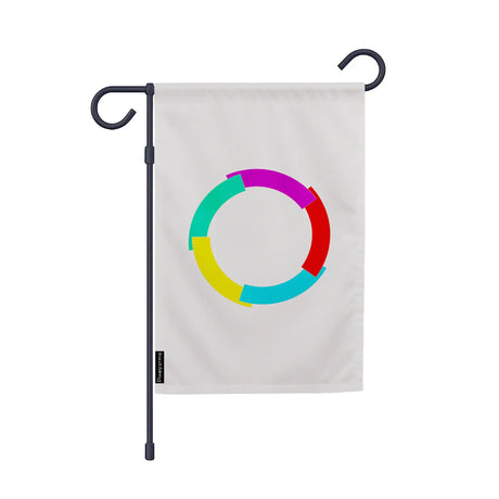 Drapeau jardin vertical organisation internationale polyester durable