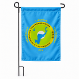 Drapeau jardin vertical Système d'intégration centraméricain sur support noir