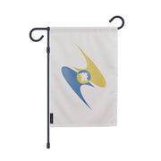 Drapeau jardin vertical union économique eurasiatique polyester