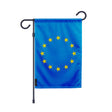 Drapeau jardin vertical union européenne polyester résistant