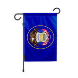 Drapeau jardin vertical utah en polyester résistant