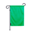 Drapeau jardin france polyester vert foncé durable horizontal