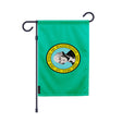 Drapeau jardin vertical washington en polyester résistant