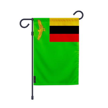 Drapeau jardin zambie en ployester - pixelforma