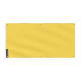 Drapeau jaune france polyester résistant aux intempéries