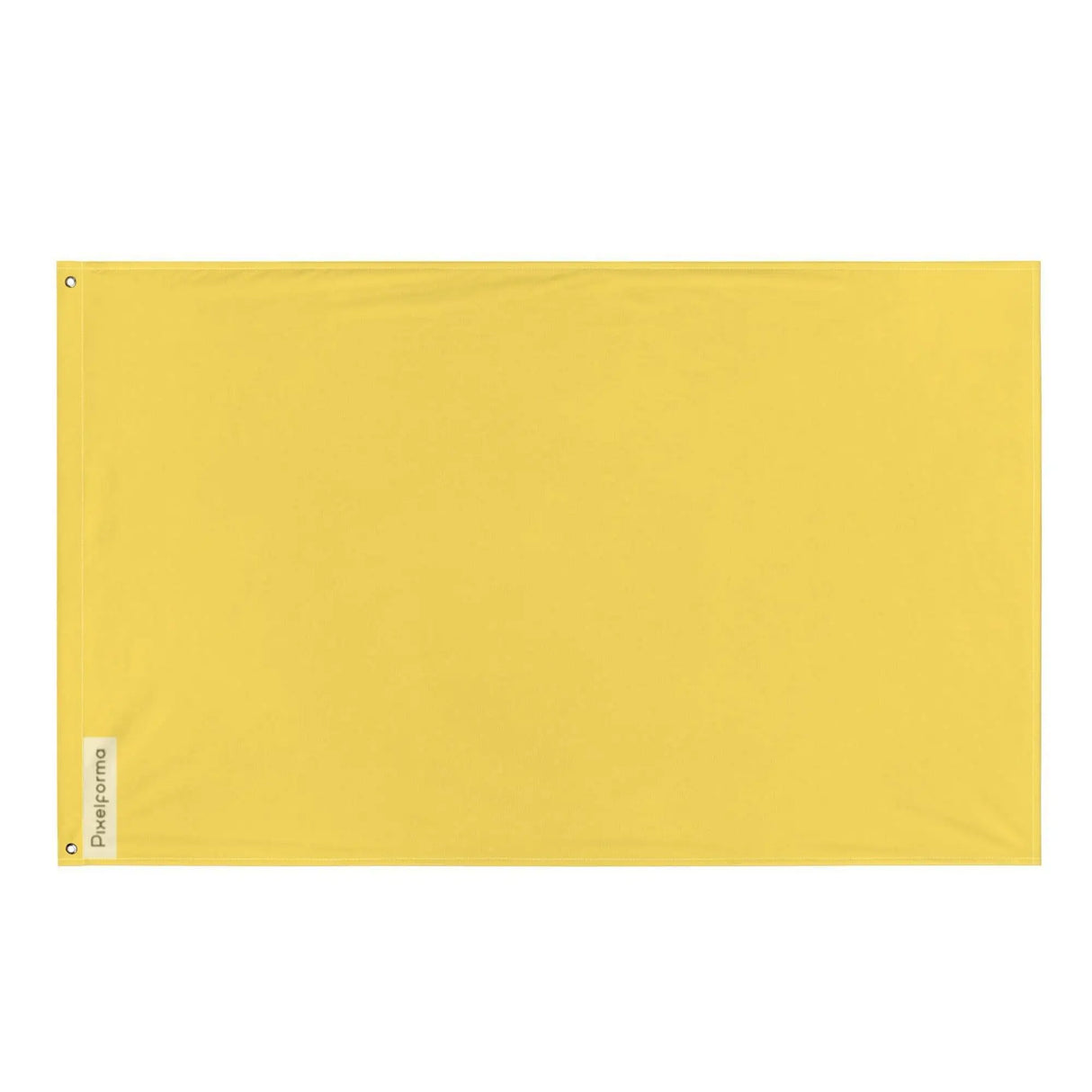Drapeau jaune polyester résistant plusieurs modèles