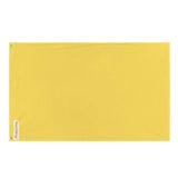 Drapeau jaune polyester résistant plusieurs modèles