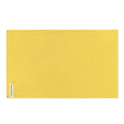 Drapeau jaune polyester résistant plusieurs modèles