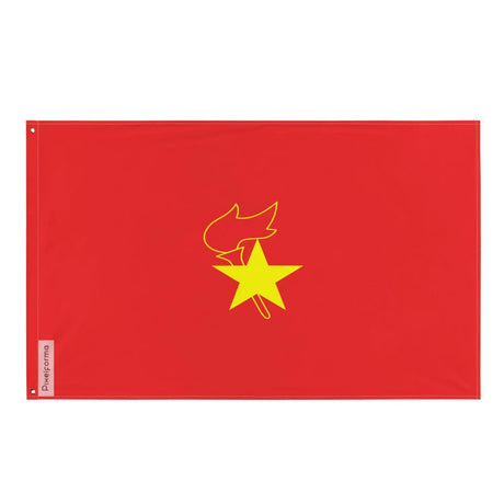 Drapeau jeunes pionniers de chine plusieurs tailles en polyester - pixelforma