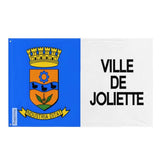 Drapeau Joliette en plusieurs tailles 100 % polyester Imprimer avec Double ourlet - Pixelforma