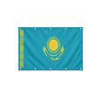 Drapeau du Kazakhstan format S en polyester avec dix œillets