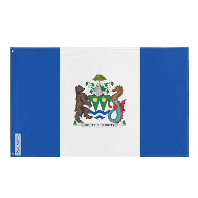 Drapeau Kelowna Plusieurs Tailles en Polyester - Pixelforma 