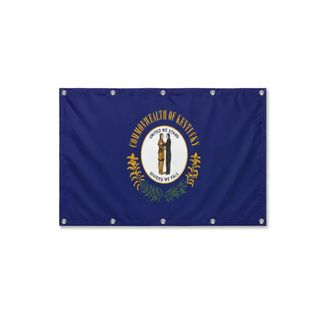 Drapeau du Kentucky format S en polyester avec dix œillets