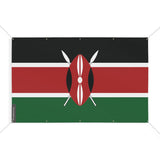 Drapeau kenya 10 oeillets en plusieurs tailles (s) - pixelforma