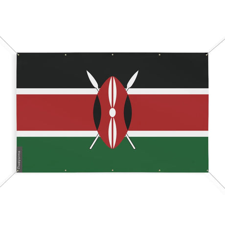 Drapeau kenya 10 oeillets en plusieurs tailles (s) - pixelforma