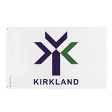 Drapeau Kirkland en plusieurs tailles 100 % polyester Imprimer avec Double ourlet - Pixelforma