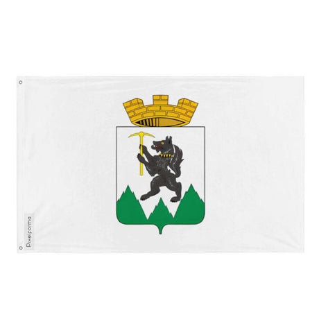 Drapeau Kirovgrad en plusieurs tailles 100 % polyester Imprimer avec Double ourlet - Pixelforma