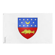 Drapeau la doré polyester résistant œillets à gauche