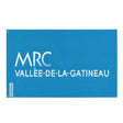 Drapeau la vallée-de-la-gatineau polyester œillets à gauche