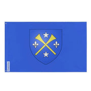 Drapeau l’ancienne-lorette polyester résistant œillets