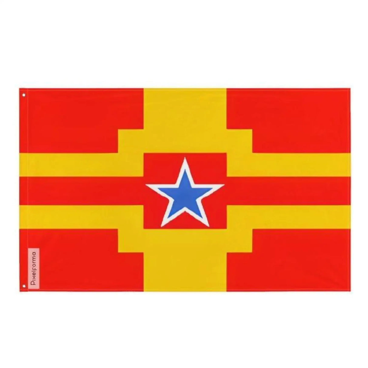 Drapeau langley plusieurs tailles en polyester - pixelforma