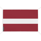 Drapeau lettonie 10 oeillets en plusieurs tailles (s) - pixelforma