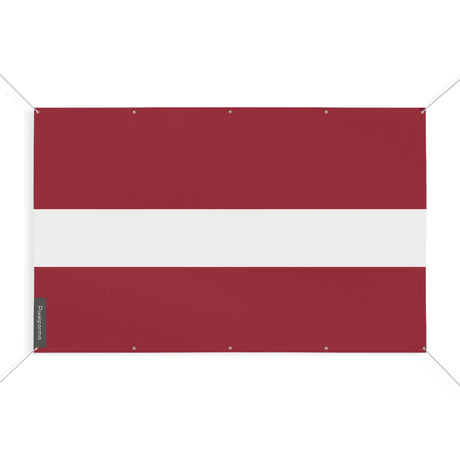Drapeau lettonie 10 oeillets en plusieurs tailles (s) - pixelforma