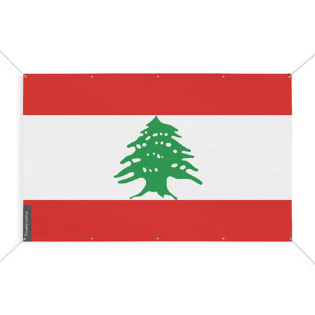 Drapeau liban 10 oeillets en plusieurs tailles (s) - pixelforma