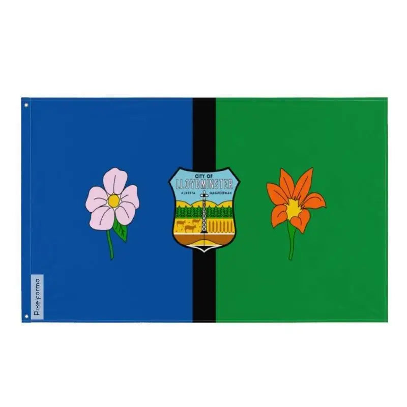 Drapeau Lloydminster Plusieurs Tailles en Polyester - Pixelforma 