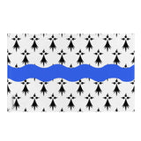 Drapeau loire-atlantique polyester résistant avec œillets