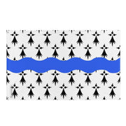 Drapeau loire-atlantique polyester résistant avec œillets