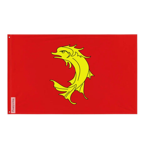 Drapeau loire polyester résistant avec œillets à gauche