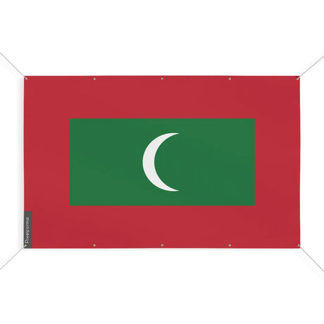 Drapeau maldives 10 oeillets en plusieurs tailles (s) - pixelforma