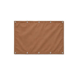 Drapeau Marron format S en polyester avec dix œillets