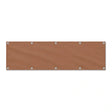 Drapeau Marron grand format XL en polyester avec dix œillets