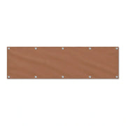 Drapeau Marron grand format XL en polyester avec dix œillets
