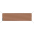 Drapeau marron france polyester résistant 10 œillets