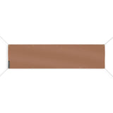Drapeau marron france polyester résistant 10 œillets