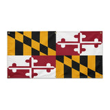 Drapeau maryland polyester résistant pour usage extérieur