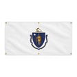 Drapeau massachusetts polyester résistant aux intempéries